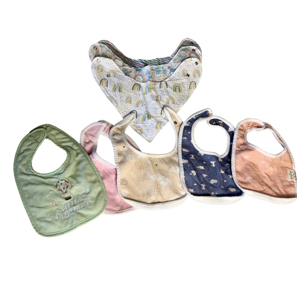Carters Copper Pearl Baby Bath & Feeding Lot Multicolor Unisex 0-9M 14pc Set
